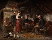 Bengt Nordenberg Veteranerna oil painting
